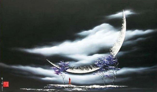 Martin Beaupr artiste peintre || Light of the sky, to illuminate his way of sweetness