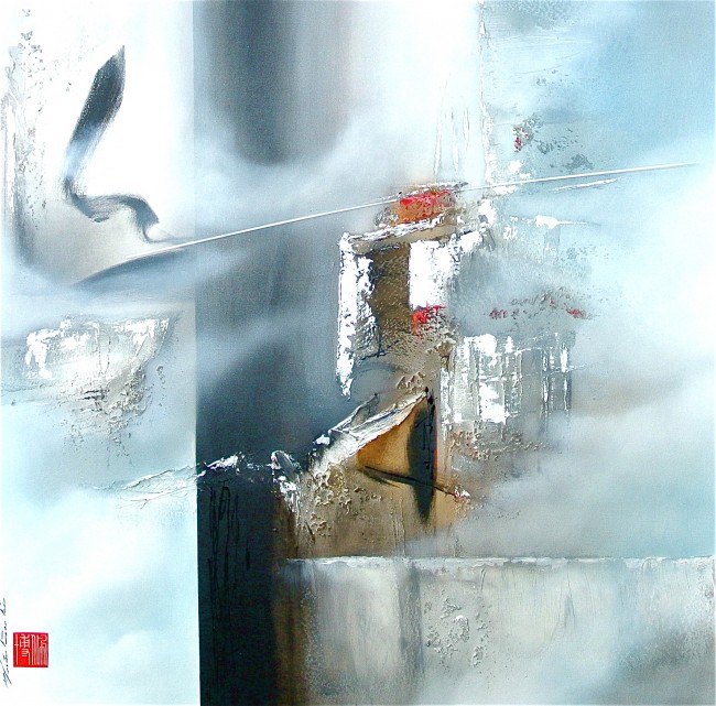 Tableau - Nuages de douceur - Martin Beaupre