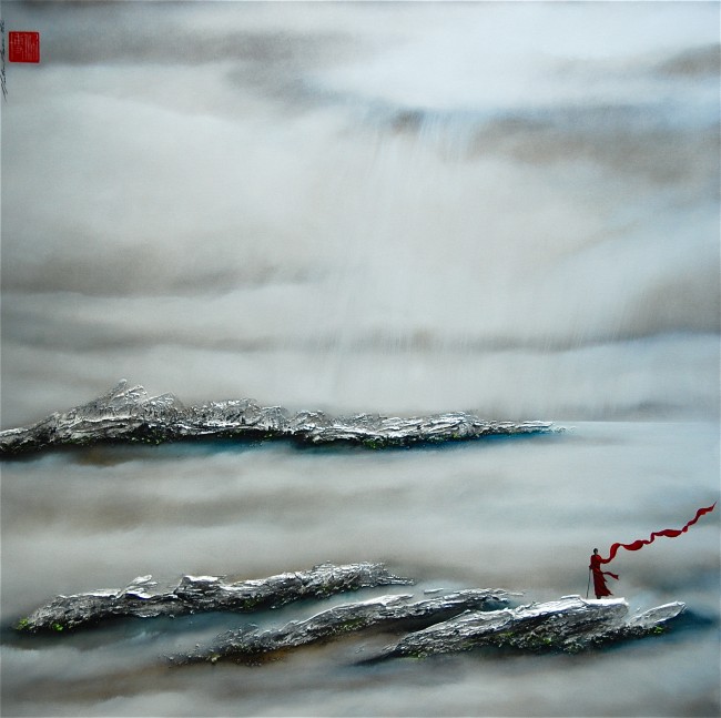 Martin BeauprÃ© artiste peintre || When the horizon reaches my heart